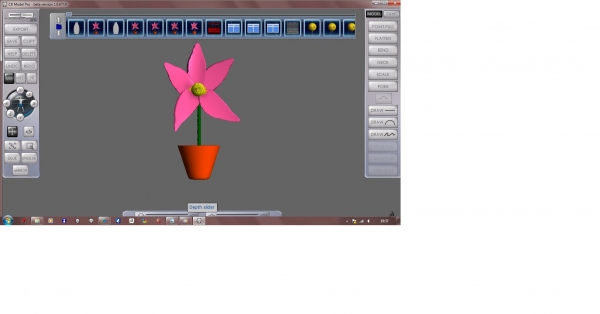 Creation of New flower: Step 7